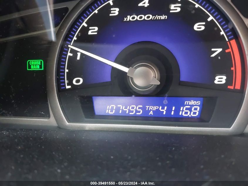 2008 Honda Civic Lx VIN: 1HGFA16508L069606 Lot: 39491550