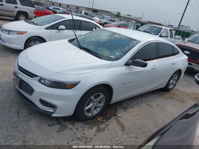VIN 1G1ZB5ST8JF269652 2018 CHEVROLET MALIBU 1LS