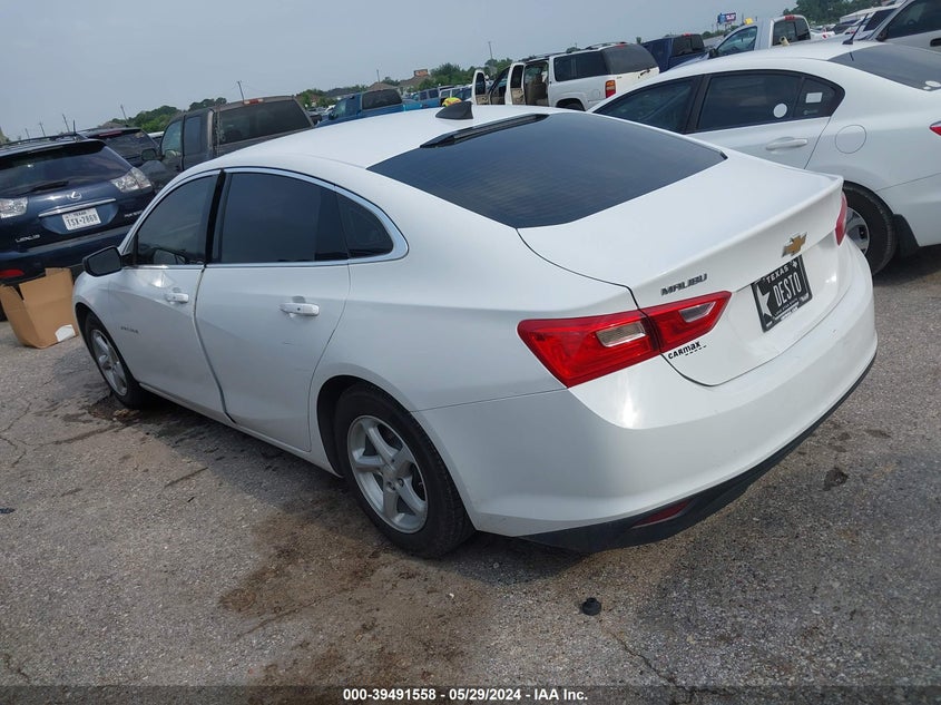 VIN 1G1ZB5ST8JF269652 2018 CHEVROLET MALIBU 1LS