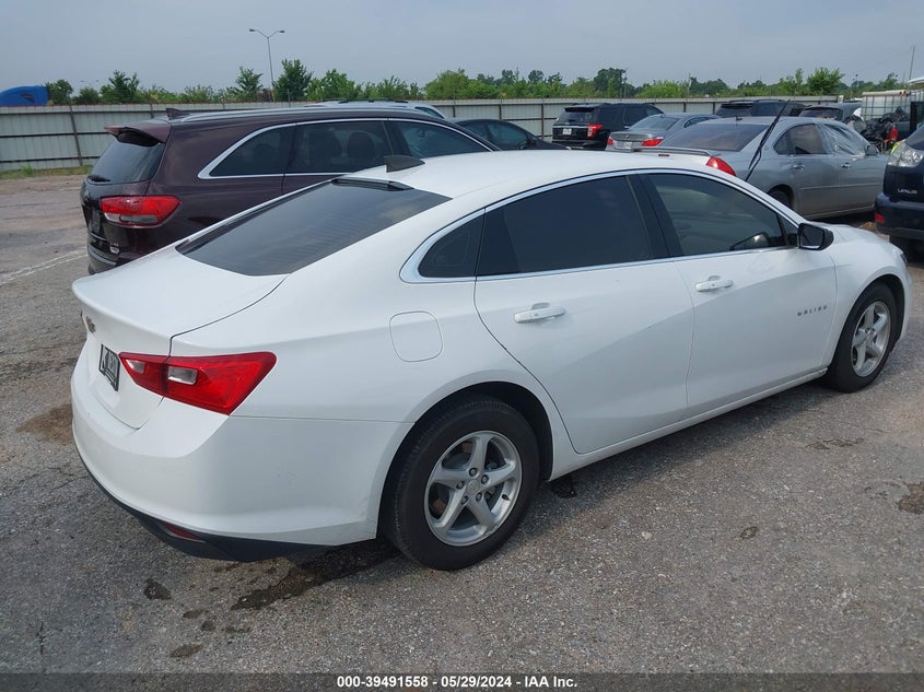VIN 1G1ZB5ST8JF269652 2018 CHEVROLET MALIBU 1LS