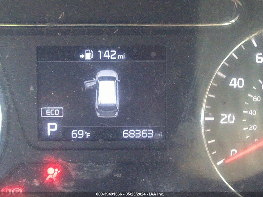 2020 Kia Sorento 2.4L Lx VIN: 5XYPGDA33LG623427 Lot: 39491566