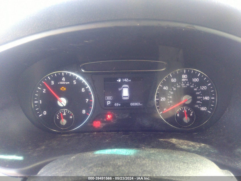 2020 Kia Sorento 2.4L Lx VIN: 5XYPGDA33LG623427 Lot: 39491566