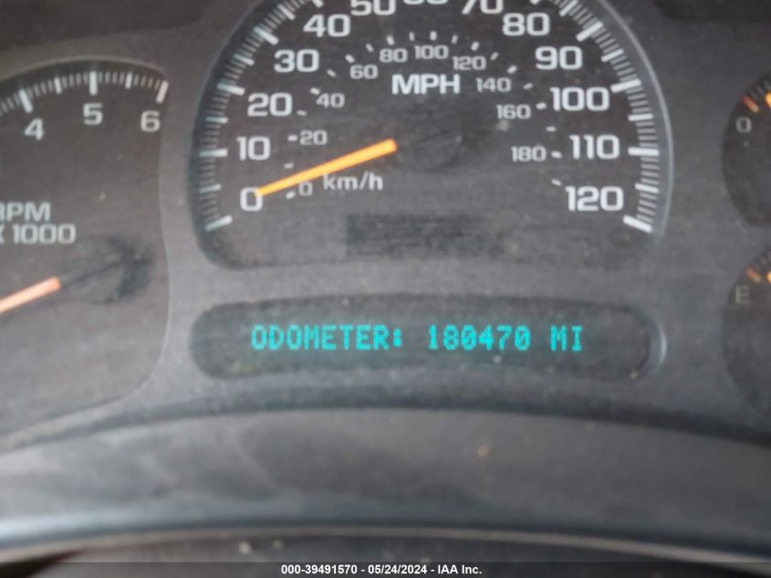 2003 Chevrolet Suburban 1500 Lt VIN: 1GNFK16ZX3J185745 Lot: 39491570