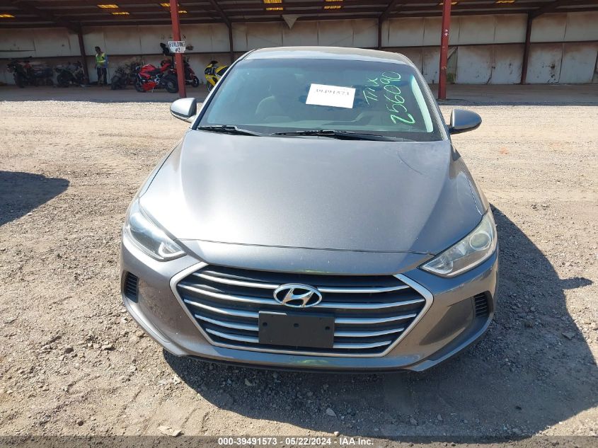 2018 Hyundai Elantra Sel VIN: 5NPD84LF3JH256090 Lot: 39491573