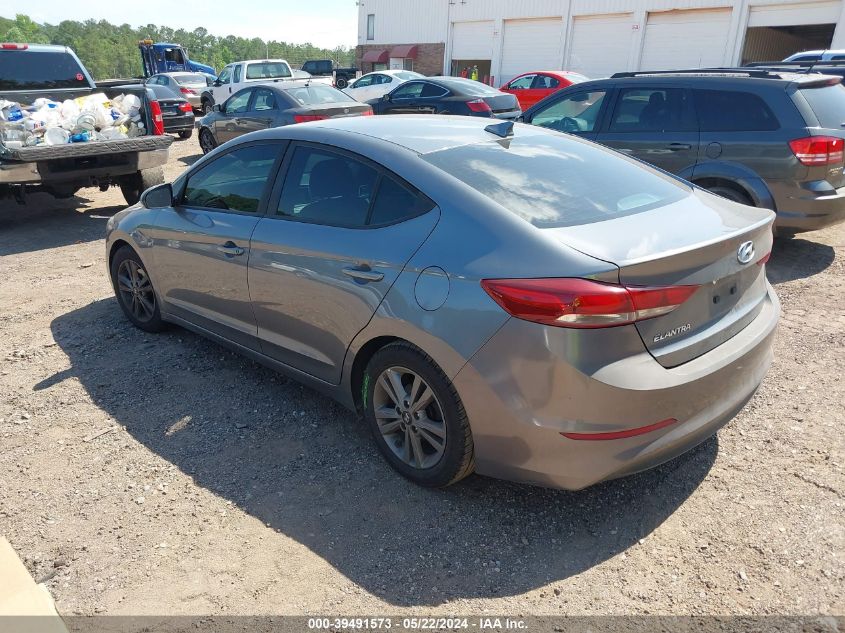 2018 Hyundai Elantra Sel VIN: 5NPD84LF3JH256090 Lot: 39491573