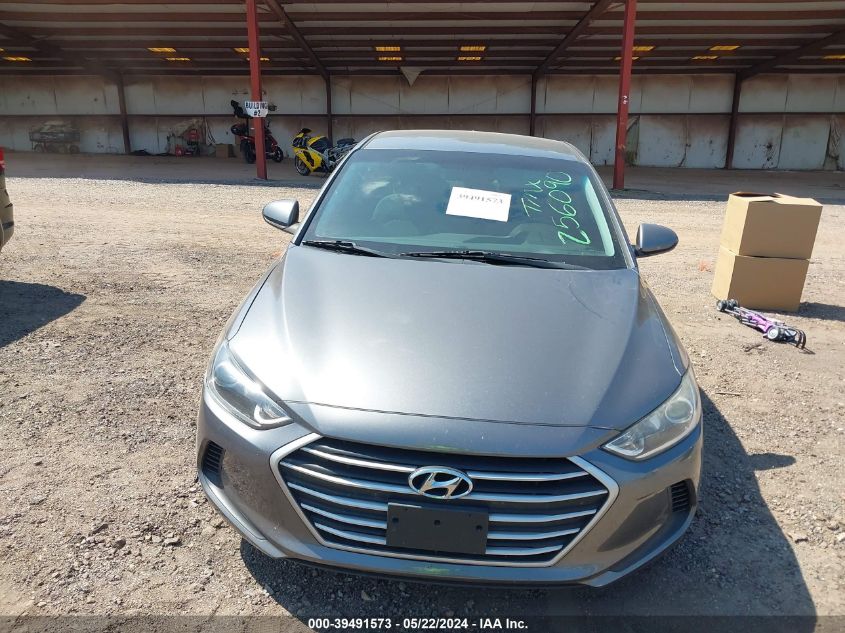 2018 Hyundai Elantra Sel VIN: 5NPD84LF3JH256090 Lot: 39491573