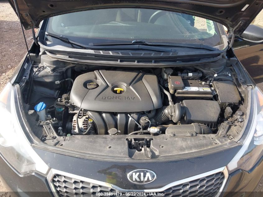 2016 Kia Forte Lx VIN: KNAFK4A67G5571459 Lot: 39491579