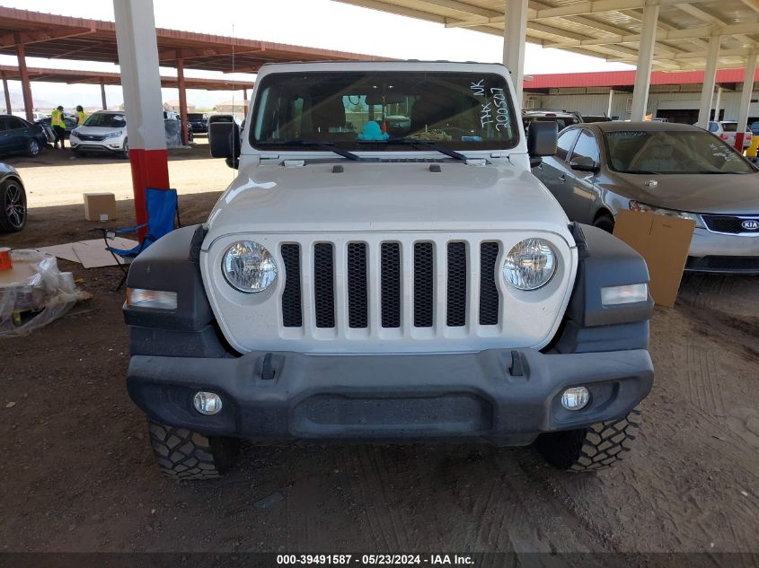 2020 Jeep Wrangler Unlimited Sport 4X4 VIN: 1C4HJXDG0LW200507 Lot: 39491587