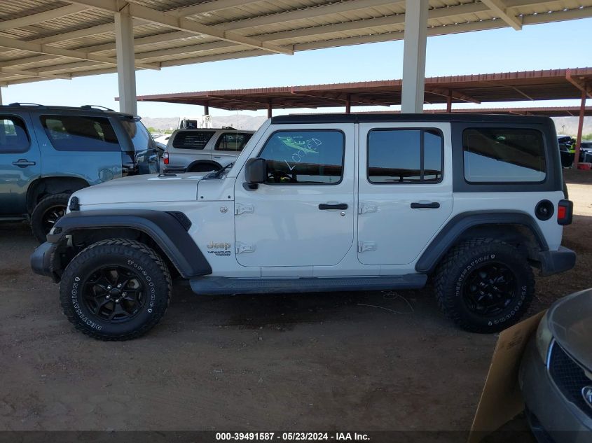 2020 Jeep Wrangler Unlimited Sport 4X4 VIN: 1C4HJXDG0LW200507 Lot: 39491587