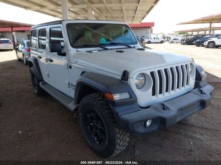 2020 Jeep Wrangler Unlimited Sport 4X4 VIN: 1C4HJXDG0LW200507 Lot: 39491587