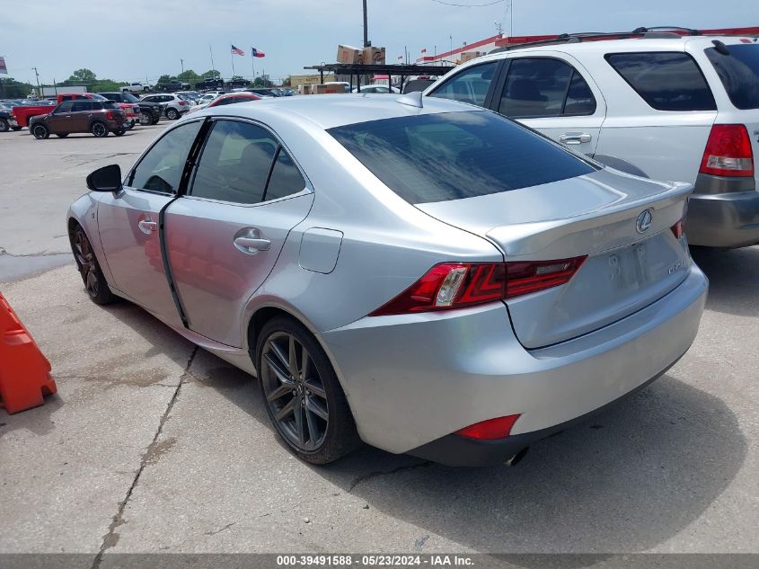 2014 Lexus Is 250 VIN: JTHBF1D24E5019233 Lot: 39491588