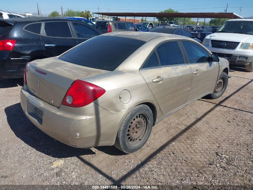 2006 Pontiac G6 VIN: 1G2ZG558464221055 Lot: 39491589