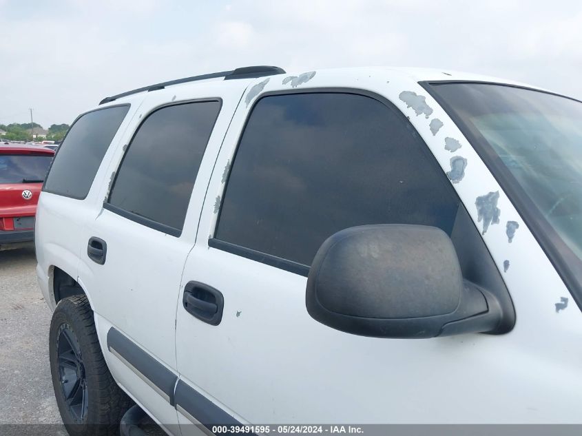 2003 Chevrolet Tahoe Ls VIN: 1GNEC13V63R319808 Lot: 39491595