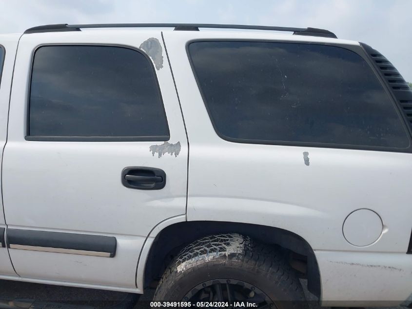 2003 Chevrolet Tahoe Ls VIN: 1GNEC13V63R319808 Lot: 39491595