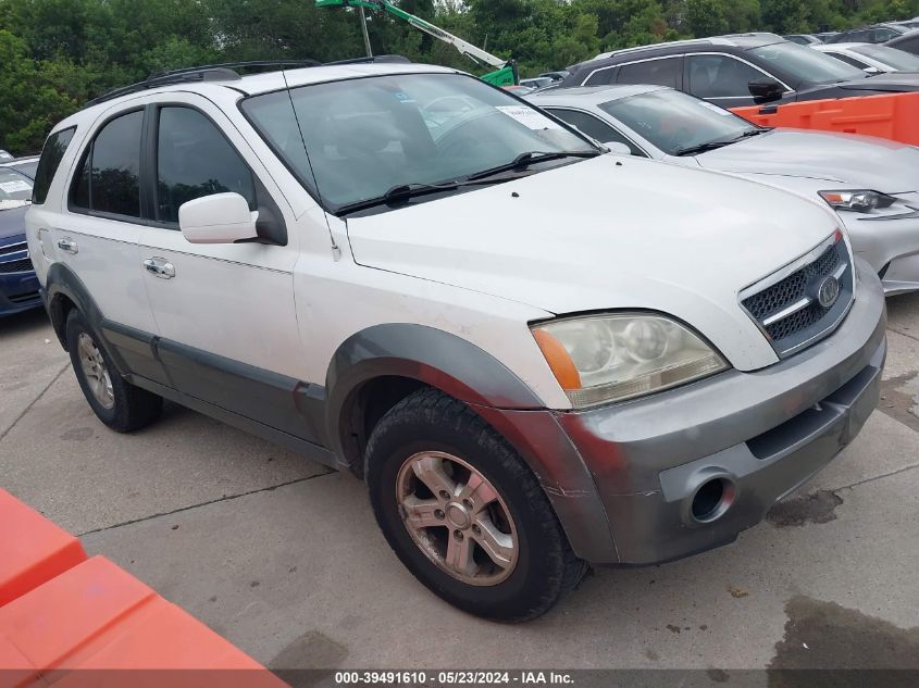 2006 Kia Sorento Ex/Lx VIN: KNDJD733665513787 Lot: 39491610