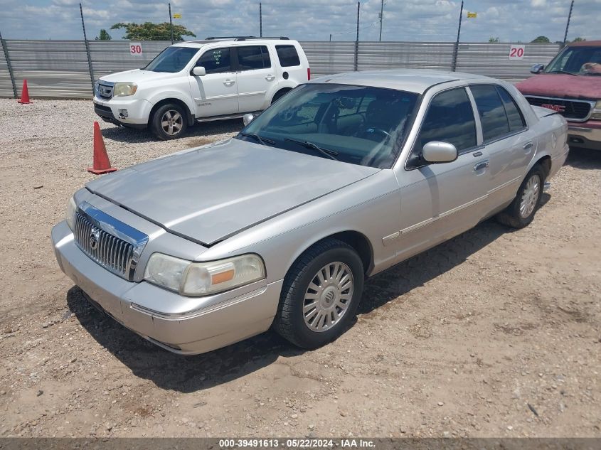 2008 Mercury Grand Marquis Ls VIN: 2MEHM75V08X624607 Lot: 39491613