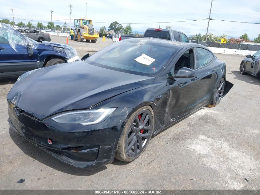 2024 Tesla Model S Plaid Tri Motor All-Wheel Drive VIN: 5YJSA1E69RF533777 Lot: 39491616