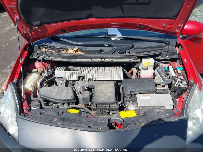 2011 Toyota Prius Two VIN: JTDKN3DU1B0271709 Lot: 39491633