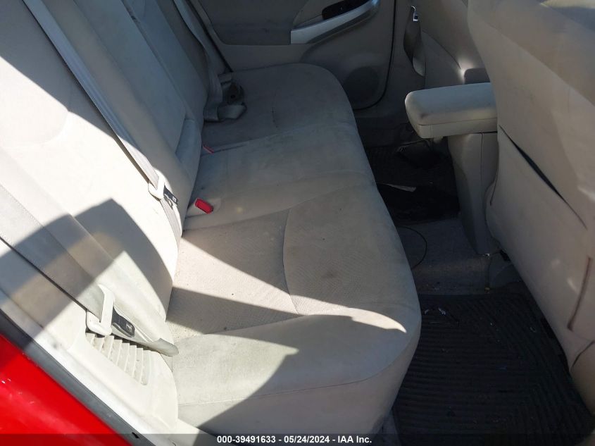 2011 Toyota Prius Two VIN: JTDKN3DU1B0271709 Lot: 39491633