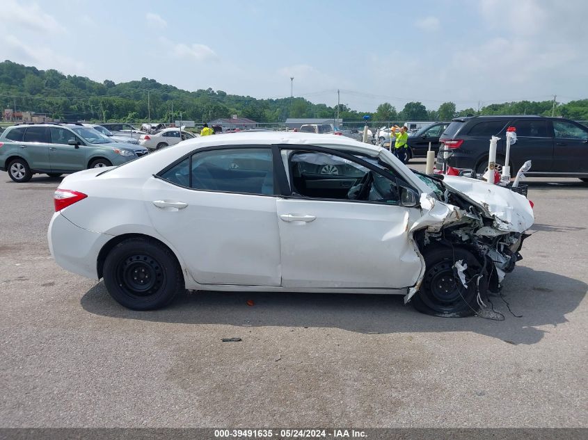 2014 Toyota Corolla Le VIN: 2T1BURHE1EC210265 Lot: 39491635