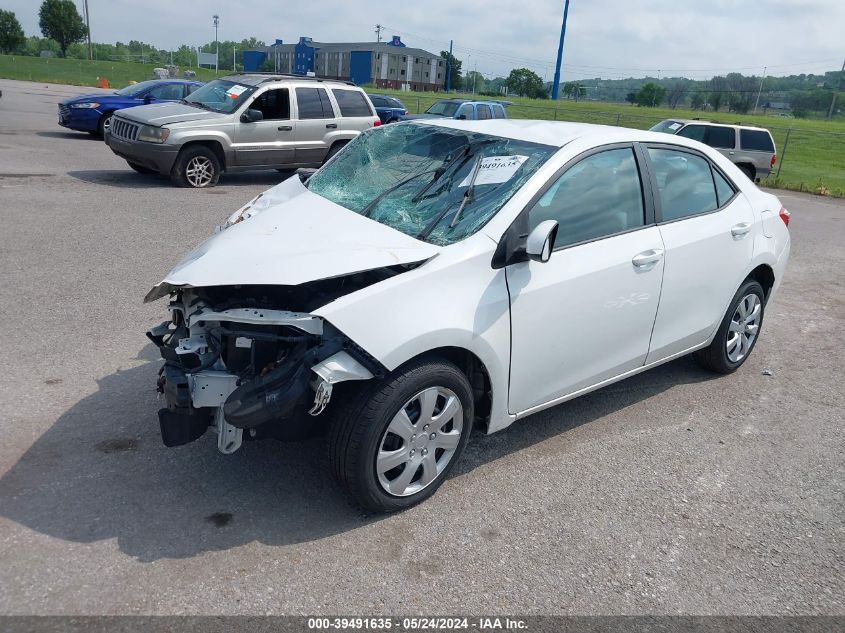 2014 Toyota Corolla Le VIN: 2T1BURHE1EC210265 Lot: 39491635