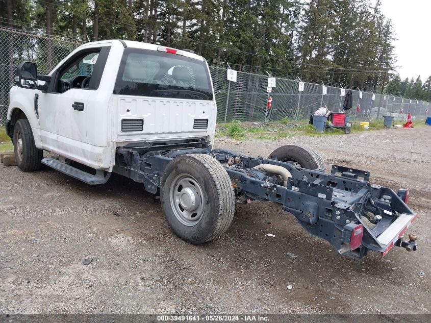 2022 Ford F-250 Xl VIN: 1FDBF2A64NED19719 Lot: 39491641