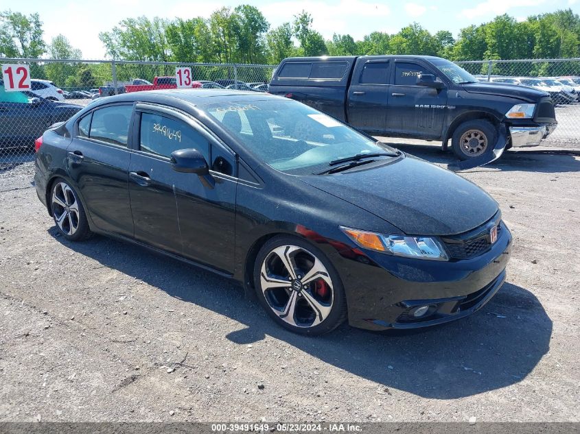 2012 Honda Civic Si VIN: 2HGFB6E55CH706149 Lot: 39491649