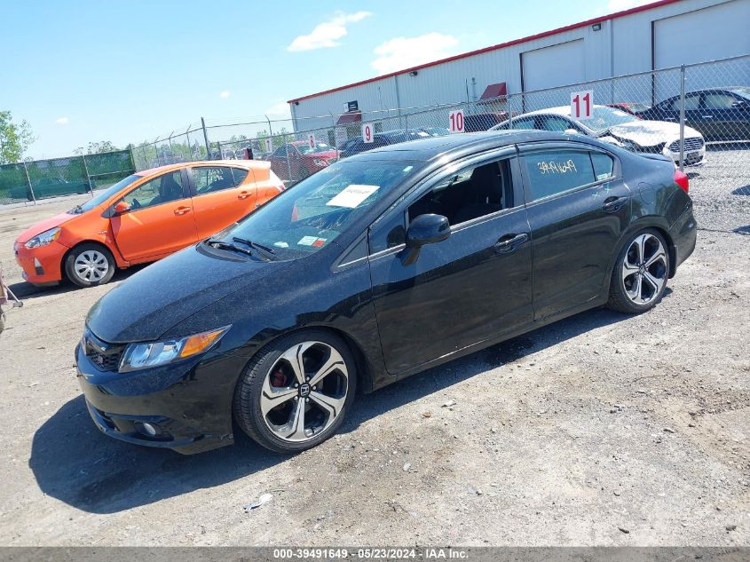 2012 Honda Civic Si VIN: 2HGFB6E55CH706149 Lot: 39491649