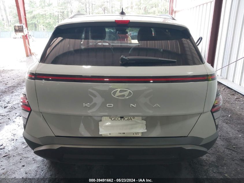 2024 Hyundai Kona Sel VIN: KM8HB3AB2RU119054 Lot: 39491662