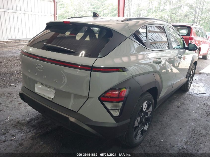 2024 Hyundai Kona Sel VIN: KM8HB3AB2RU119054 Lot: 39491662