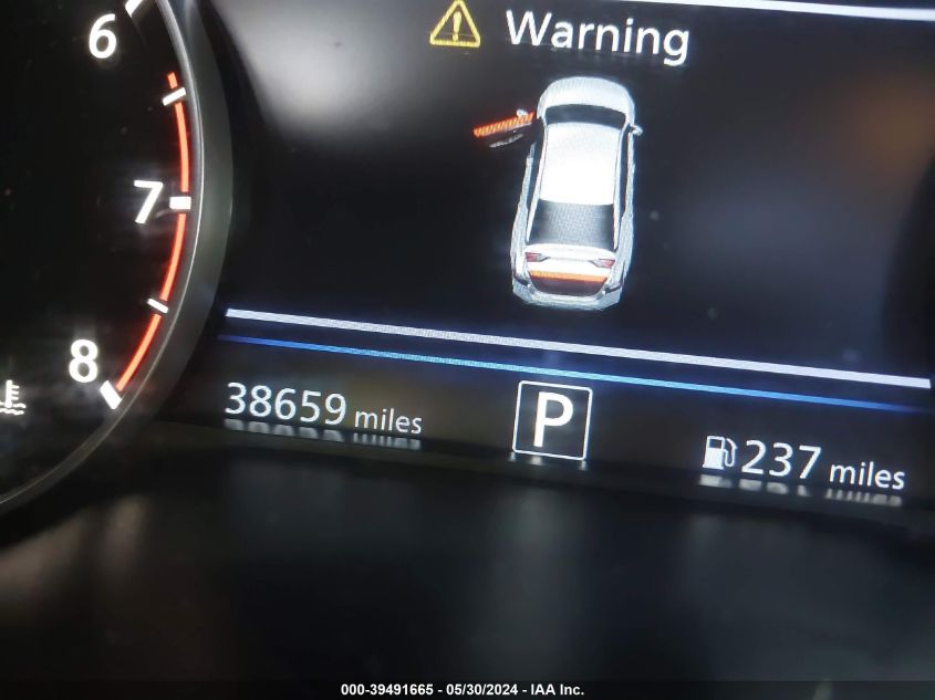 2021 Nissan Altima Sr Fwd VIN: 1N4BL4CV9MN368819 Lot: 39491665