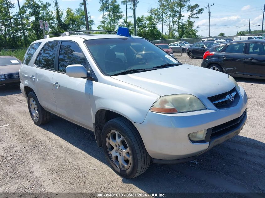 2001 Acura Mdx Touring Pkg VIN: 2HNYD18811H535384 Lot: 39491670