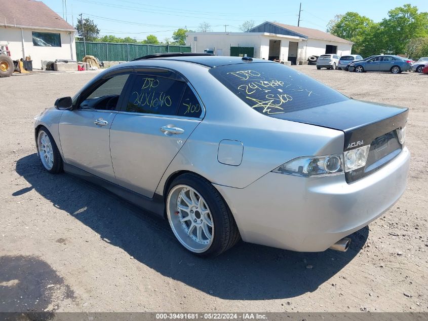 2006 Acura Tsx VIN: JH4CL96996C037844 Lot: 39491681