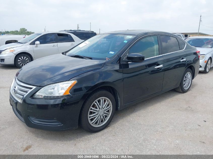 2014 Nissan Sentra S VIN: 3N1AB7AP6EY253472 Lot: 39491696