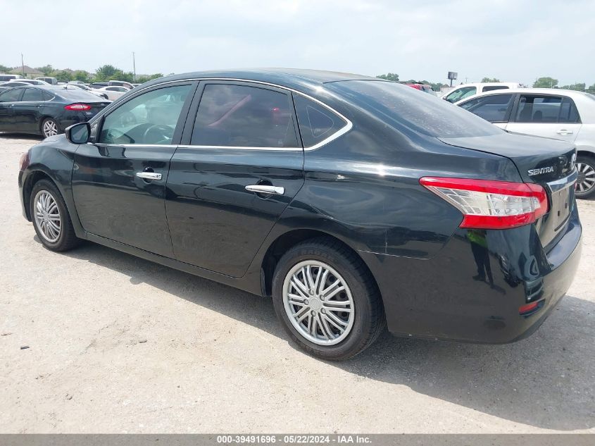 2014 Nissan Sentra S VIN: 3N1AB7AP6EY253472 Lot: 39491696