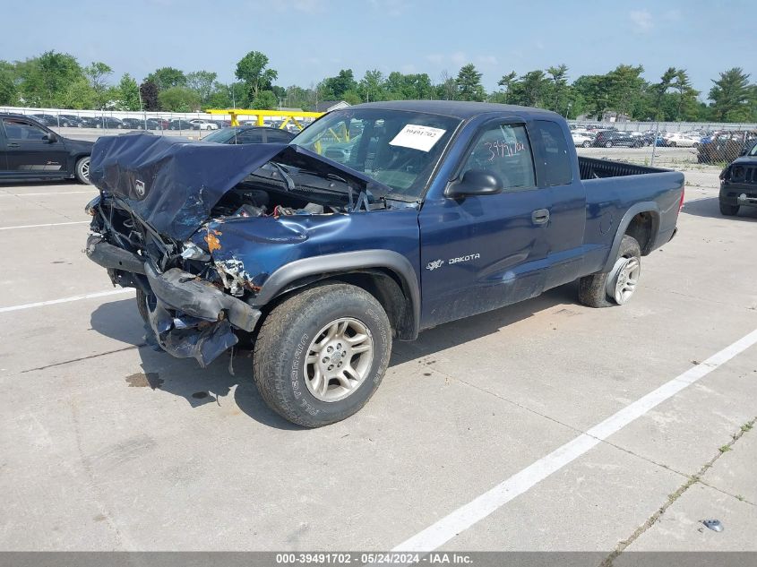 2002 Dodge Dakota VIN: 1B7GG12X62F618294 Lot: 39491702