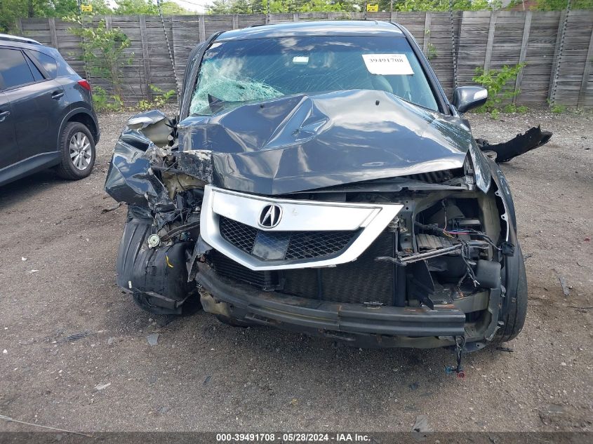 2013 Acura Mdx Advance Package VIN: 2HNYD2H65DH507225 Lot: 39491708