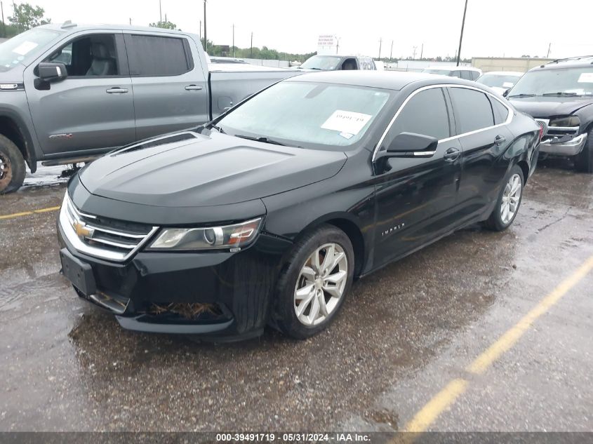 2016 Chevrolet Impala Lt VIN: 2G1115S33G9109776 Lot: 39491719