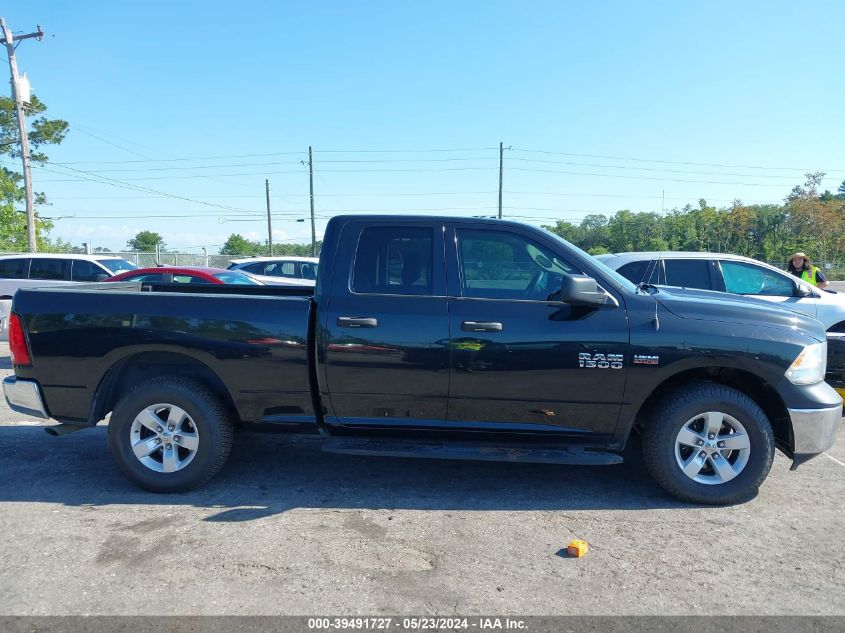 2017 Ram 1500 Tradesman Quad Cab 4X4 6'4 Box VIN: 1C6RR7FT8HS554322 Lot: 39491727