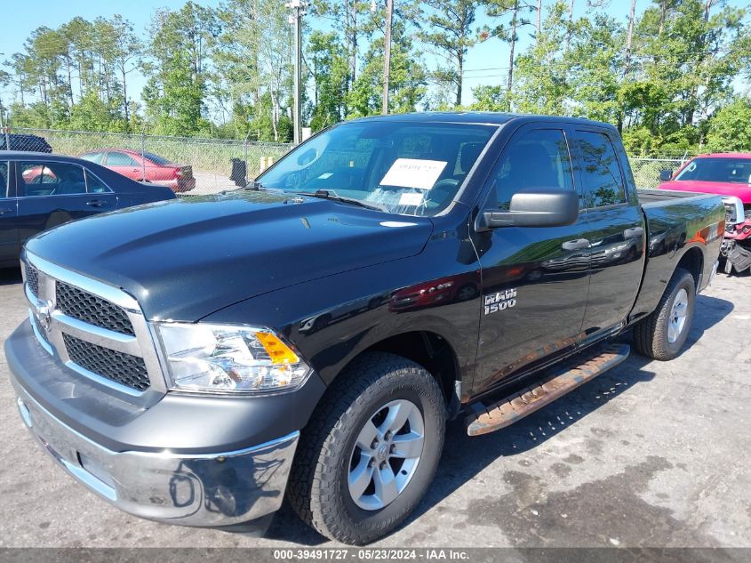 2017 Ram 1500 Tradesman Quad Cab 4X4 6'4 Box VIN: 1C6RR7FT8HS554322 Lot: 39491727