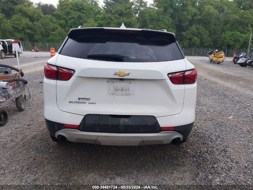 2020 Chevrolet Blazer Awd 2Lt VIN: 3GNKBHRS2LS557938 Lot: 39491734