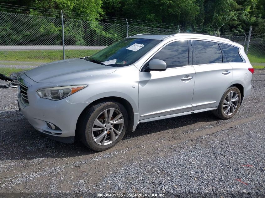 2014 Infiniti Qx60 VIN: 5N1AL0MN4EC506983 Lot: 39491735