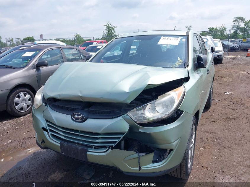 2010 Hyundai Tucson Gls VIN: KM8JT3AC9AU086081 Lot: 39491747