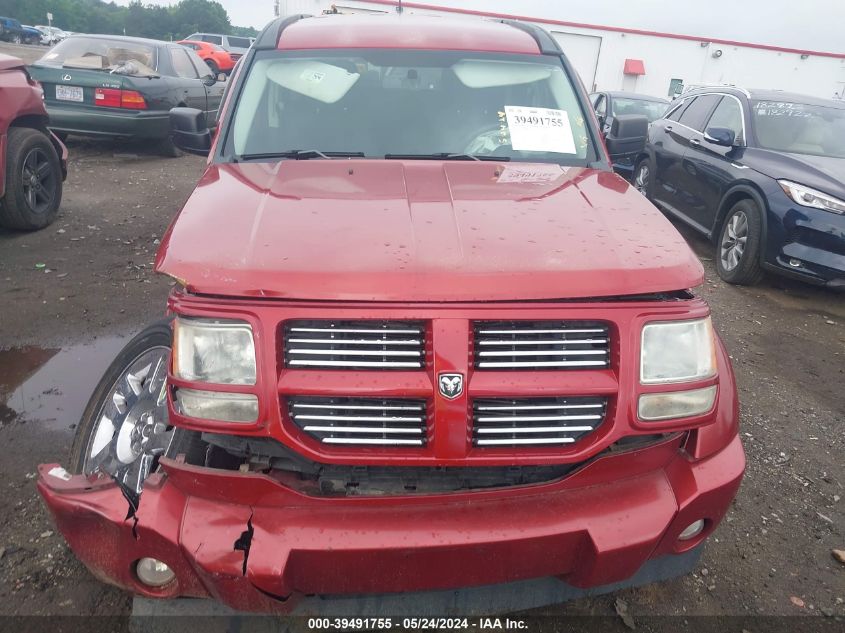 2011 Dodge Nitro Heat VIN: 1D4PU4GX2BW501617 Lot: 39491755