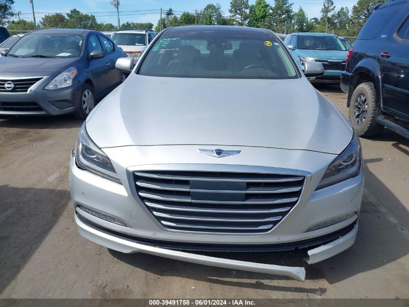 2016 Hyundai Genesis 3.8 VIN: KMHGN4JE8GU128289 Lot: 39491758