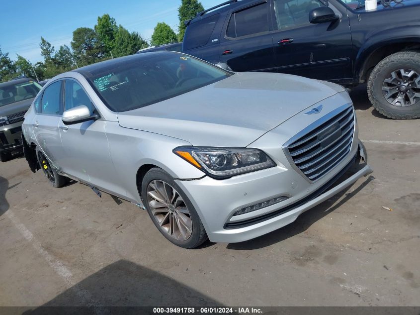 2016 Hyundai Genesis 3.8 VIN: KMHGN4JE8GU128289 Lot: 39491758