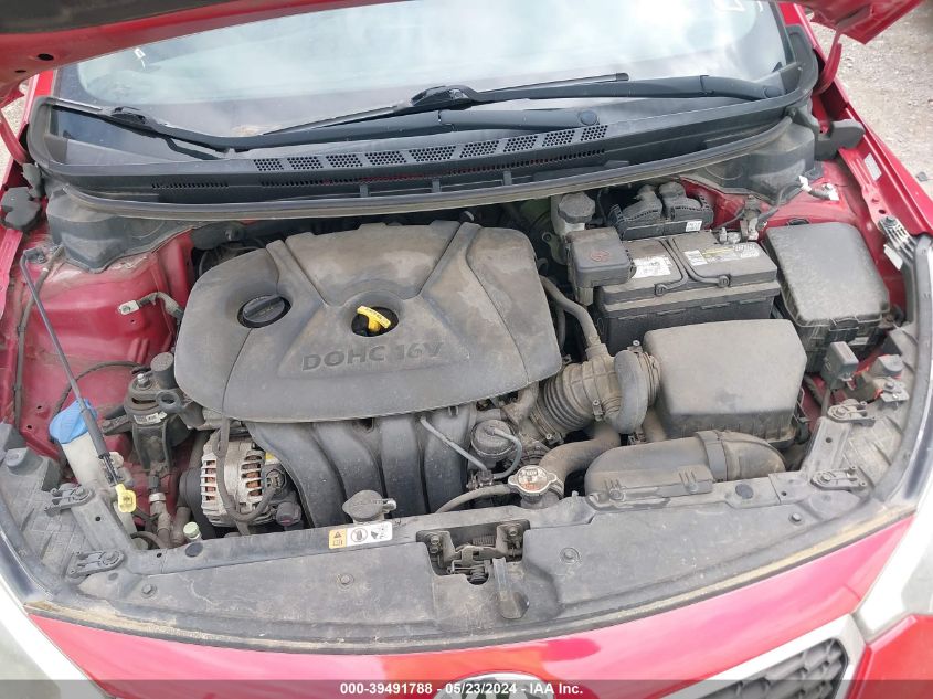 2016 Kia Forte Lx VIN: KNAFX4A6XG5593733 Lot: 39491788