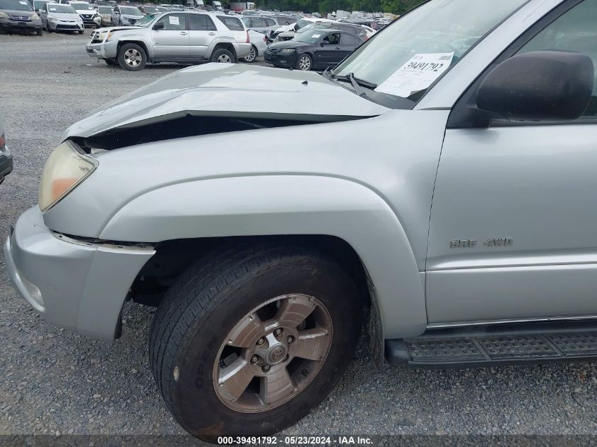 2005 Toyota 4Runner Sr5 V6 VIN: JTEBU14R750060842 Lot: 39491792