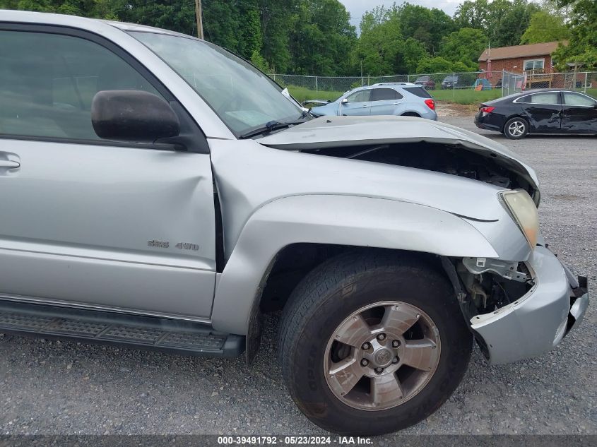 2005 Toyota 4Runner Sr5 V6 VIN: JTEBU14R750060842 Lot: 39491792