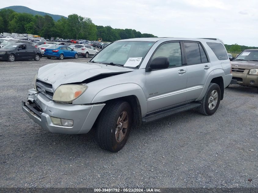 2005 Toyota 4Runner Sr5 V6 VIN: JTEBU14R750060842 Lot: 39491792